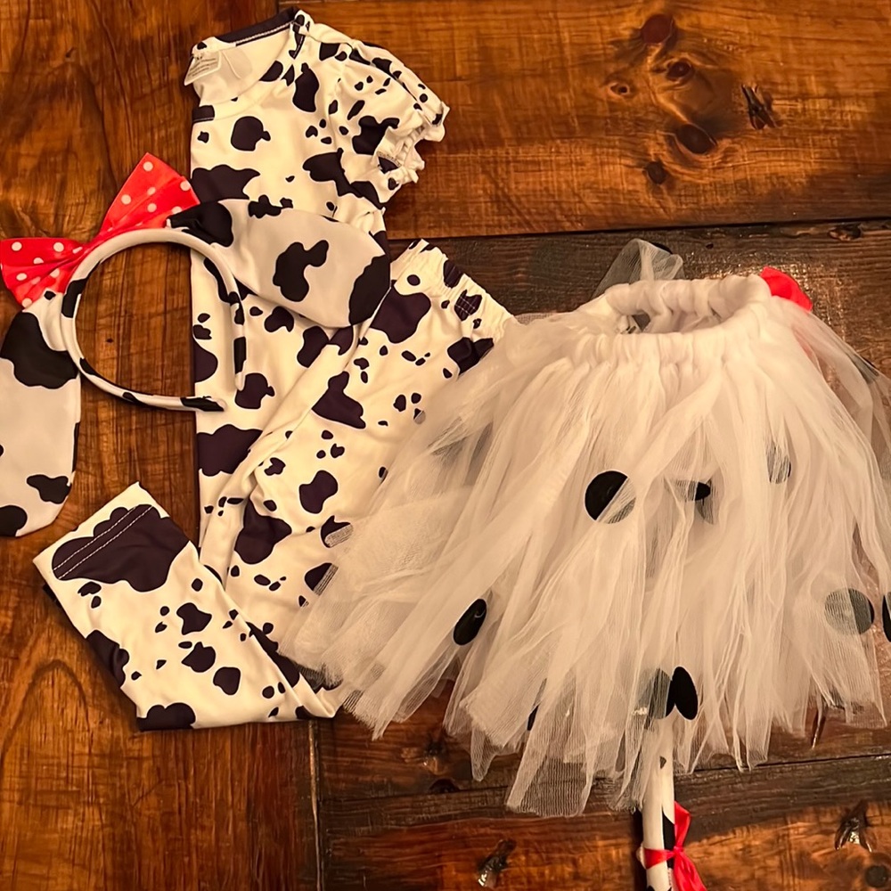 Girls Dalmatian Costume 2T